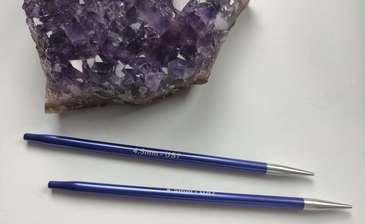 druty metalowe knitpro bez żyłki