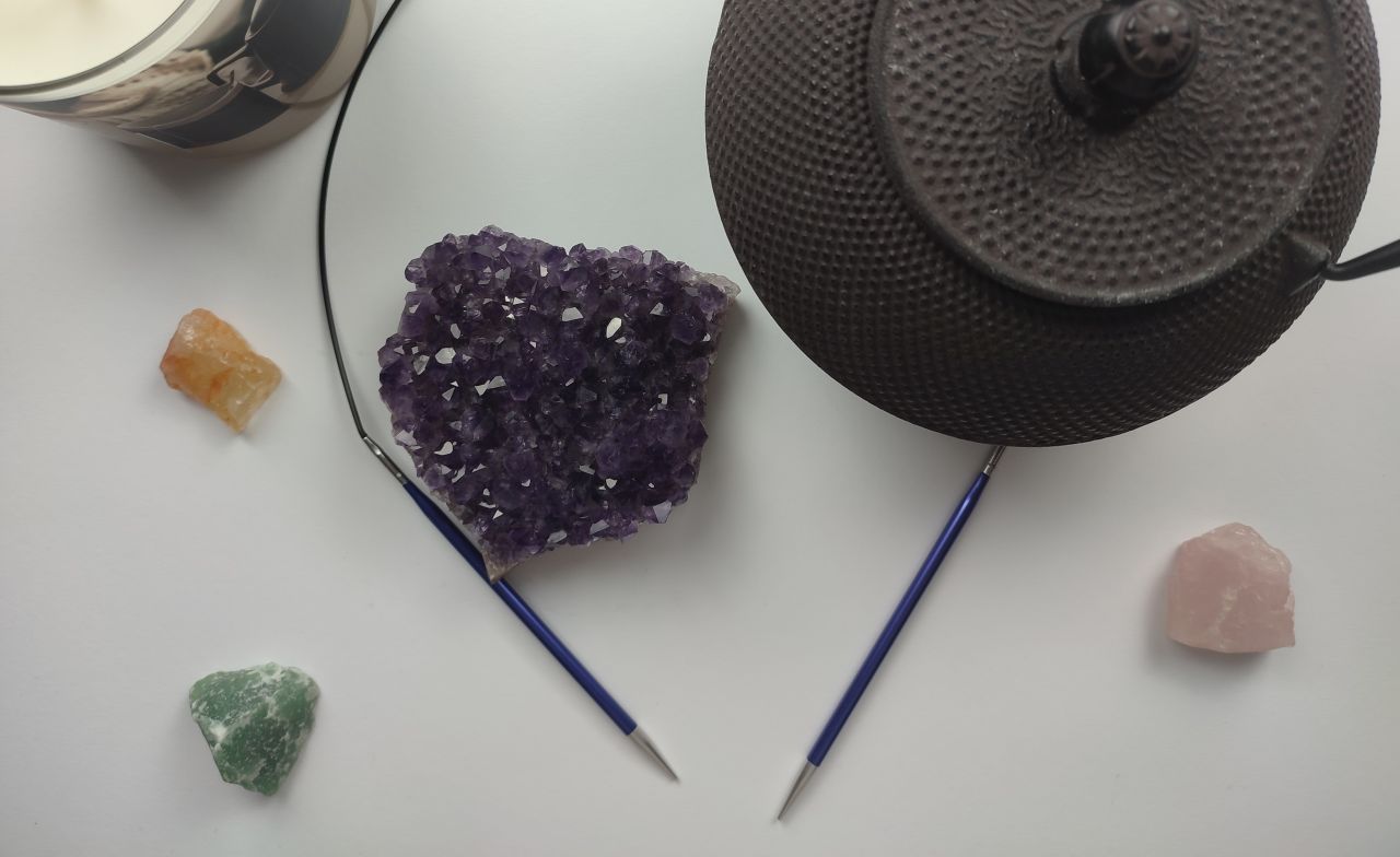 druty z żyłką wymienną knitpro