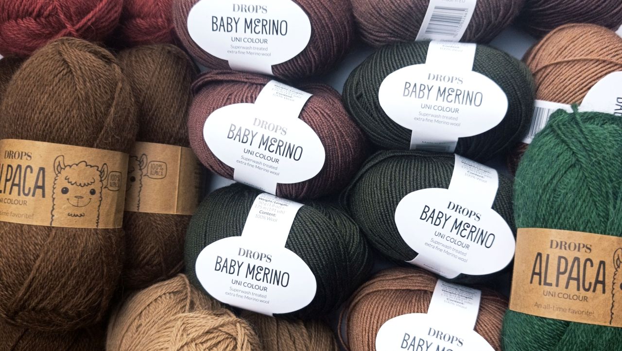 rodzaje włóczek do dziergania na drutach