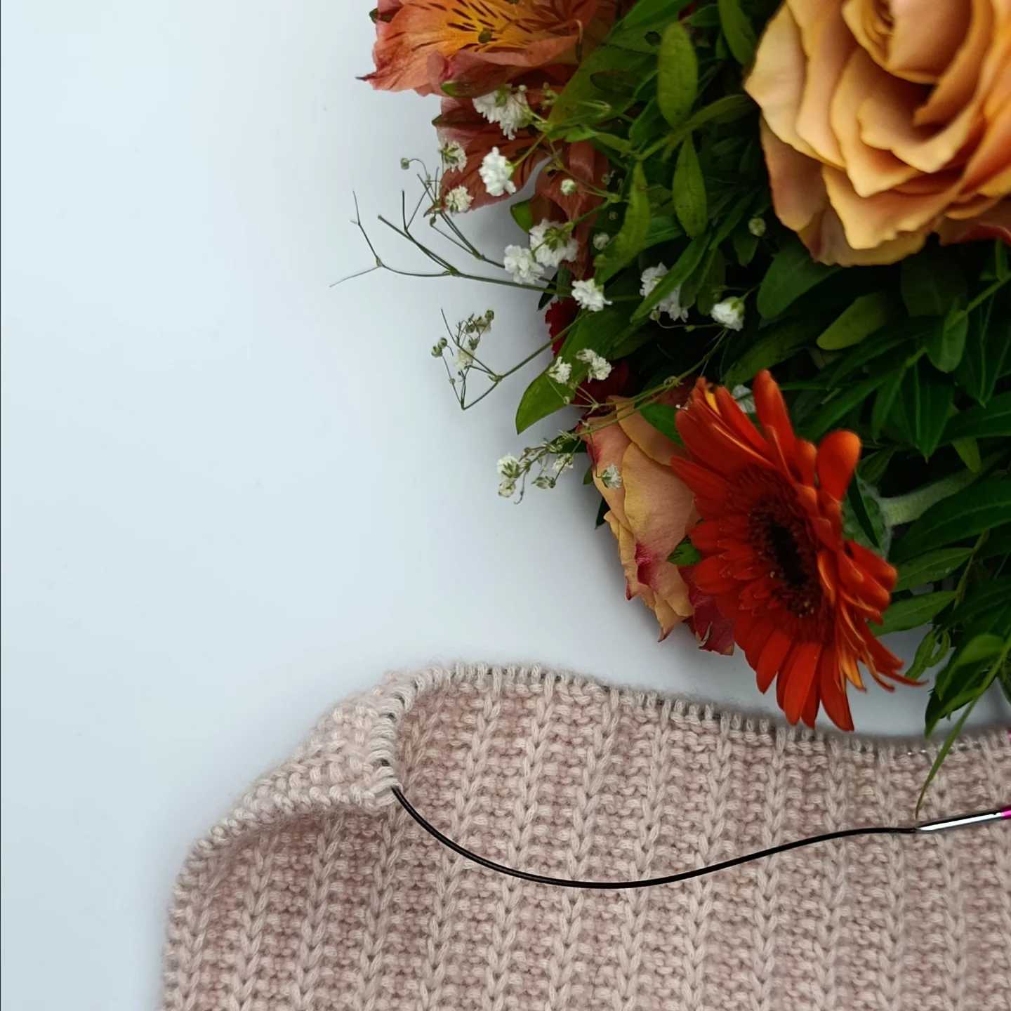 ciekawy wzór na druty